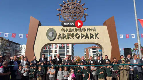 Şehrin Yeni Tema Parkı "Arkeopark" Açıldı