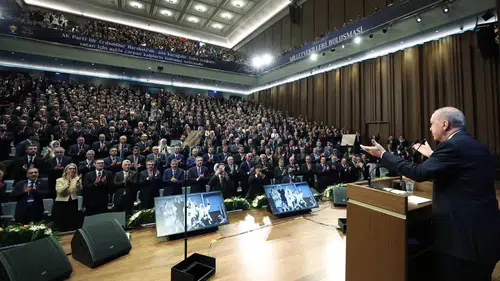 Çorum’un Vekilleri Cumhurbaşkanı Erdoğan’ı Dinledi