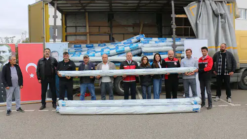 Örtü Altı Üreticilerine Sera Naylonu Desteği
