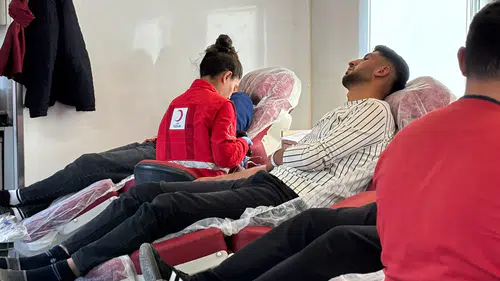 Alaca'dan Kızılay'a 41 Ünitelik Can Suyu