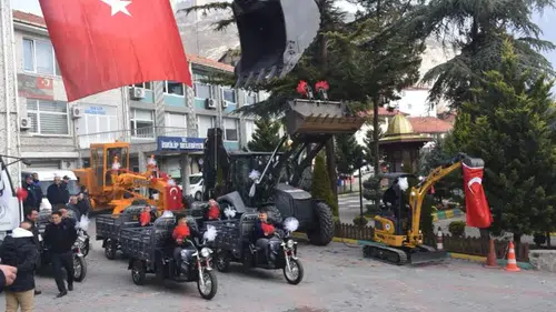 İskilip’te Makine Parkı Yeni Araçlarla Güçlendirildi