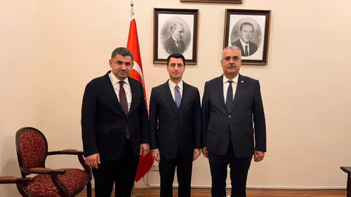 Ahlatcı’dan Ankara’da İstişare Mesaisi