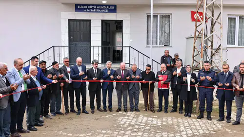Vali Çalgan, Köy Konağının Açılışını Yaptı