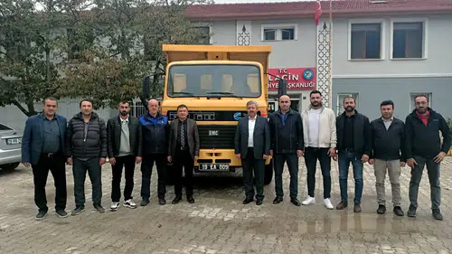 Çorum’dan Laçin’e Araç Hibesi