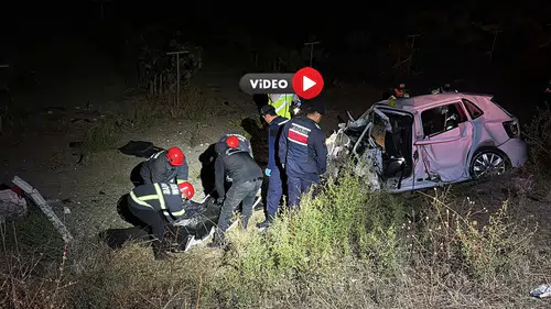 Çorum'da Feci Kaza
