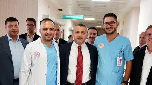 Alaca’da Sağlık Hizmetlerini Yerinde İnceledi