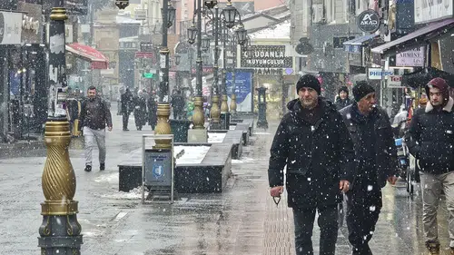 Çorum’a Kar Geri Geliyor, İşte Tarihi
