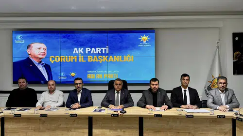 AK Parti’de Teşkilat Mesaisi