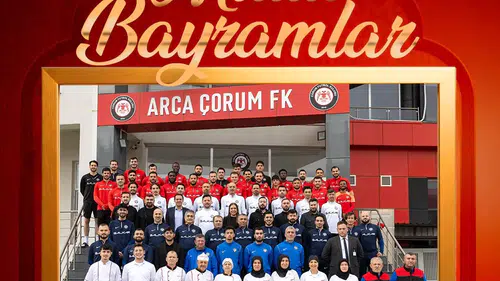 Arca Çorum FK'den Ramazan Bayramı Mesajı