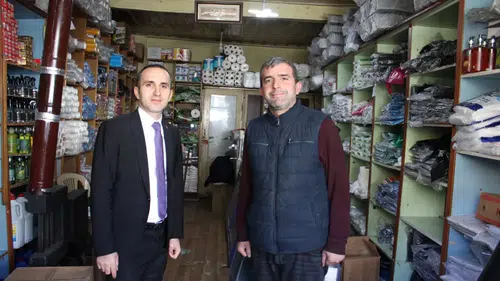 Kaymakam Polat Esnafla Bir Araya Geldi