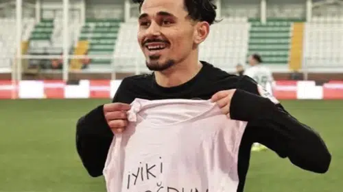 Serdar’dan Doğum Günü Kutlamalı Gol Sevinci