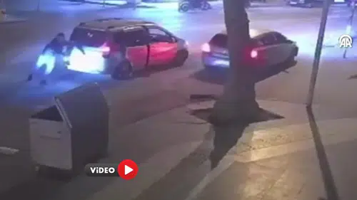 Silahlı Saldırı Anı Böyle Kaydedildi