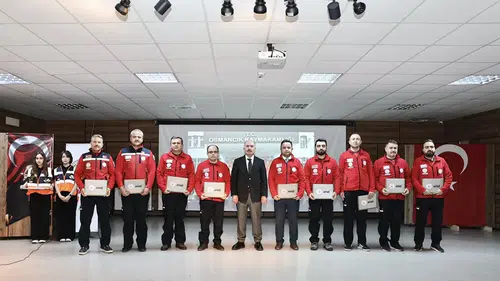 Osmancık AKUB Ekibine Gururlandıran Arma