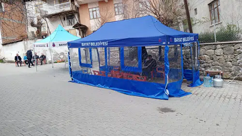 Bayat’ta Modern Taziye Alanları Oluşturuldu