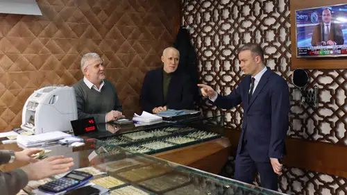 Kaymakam Dinçer Esnafı Dinledi