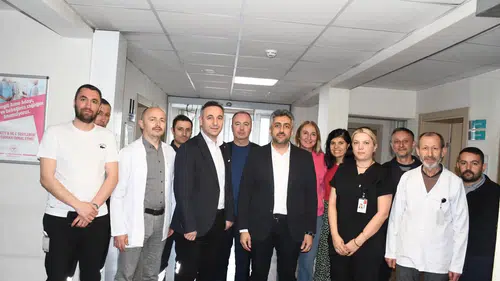 Hastane Yönetimi Sağlık Tesislerini İnceledi