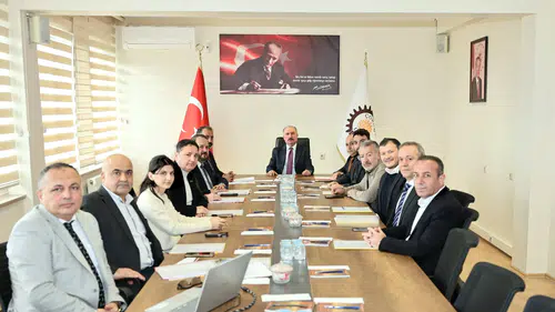 OSB Yönetimi Toplandı