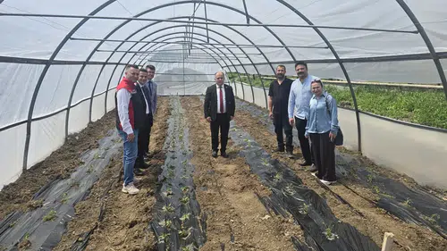 Engelsiz Tarım Atölyesi için Malçlı Sebze Dikimi