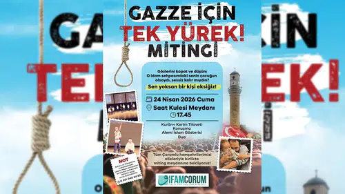 Gazze İçin Bir Araya Gelecekler