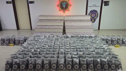 Çorum’dan Yapılan Dev Uyuşturucu Sevkiyatına Darbe
