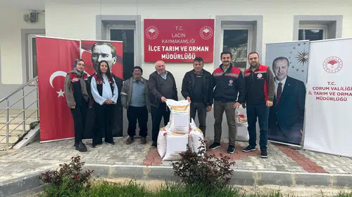 Hibeli Nohut ve Ayçiçeği Tohumu Dağıtıldı