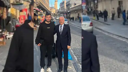 Çorumlu Futbolcuya Moral Ziyareti