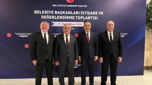 MHP’li Başkanlar Genel Merkez’deydi