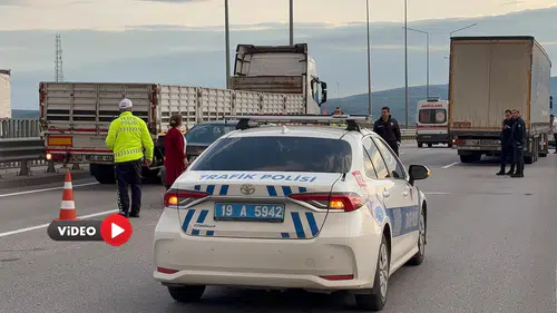 Çevreyolunda Yürekleri Ağza Getiren Kaza