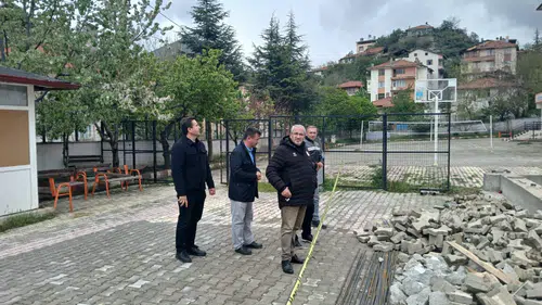İskilip'teki Eğitim Yatırımları Yerinde İncelendi