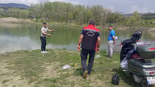 Çorum Barajı’nda Balıkçılık Denetimleri