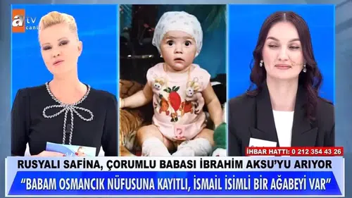 Rus Kadın Çorumlu Babasını Arıyor
