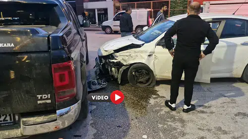 Alkollü Sürücü Dehşet Saçtı, O Anlar Kamerada