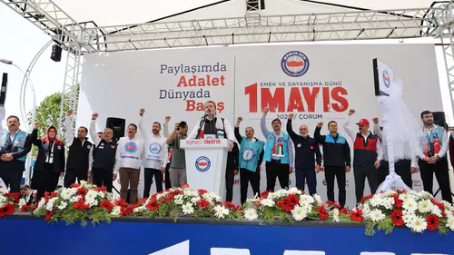 Memur-Sen, 1 Mayıs’ı Çorum’da Kutladı