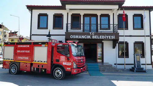 Osmancık Belediyesine Yeni İtfaiye Aracı