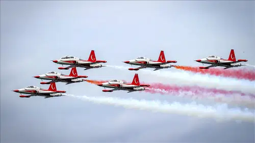 Türk Yıldızları 16:00’da Çorum Semalarında