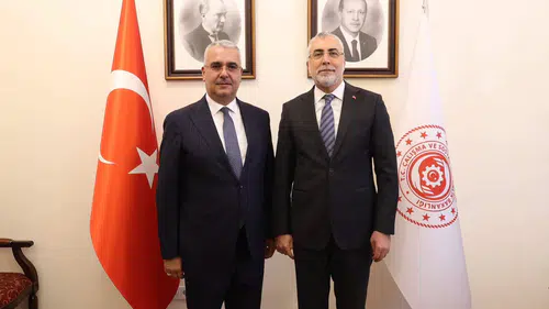 Milletvekili Ahlatcı'dan Bakan Işıkhan'a Ziyaret