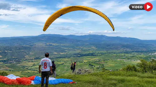 Millilere Gökyüzünden Destek