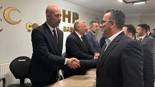 MHP’lilerden Partide Bayramlaşma
