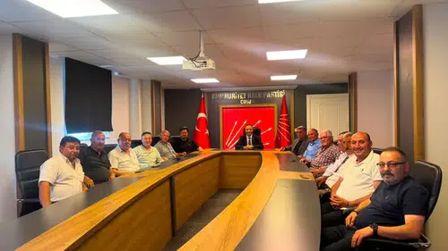 CHP’de İlçe Başkanları Toplandı