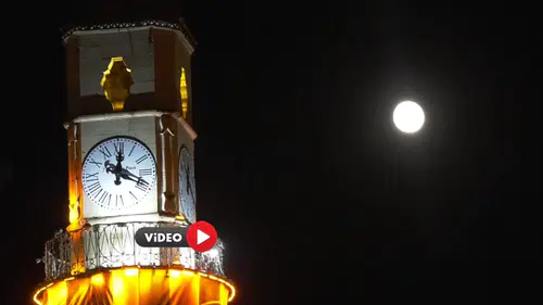 Çorum Semalarındaki Dolunay Mest Etti