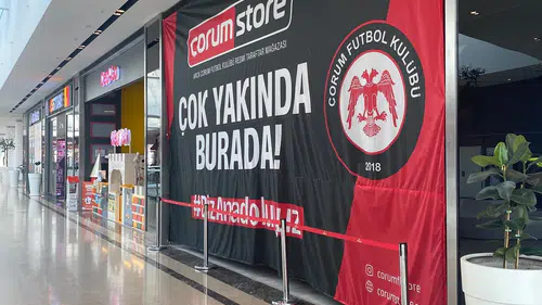 Çorum FK Store Taşınıyor