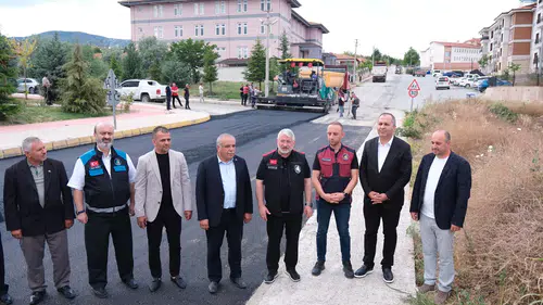 Dodurga Belediyesine Asfalt Desteği