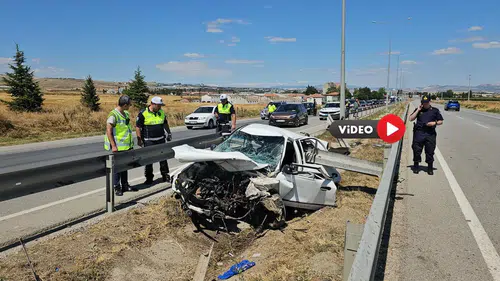 Çorum Ankara Karayolunda Feci Kaza