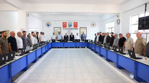 Alaca’da İlk Mahsuller Satışa Çıktı