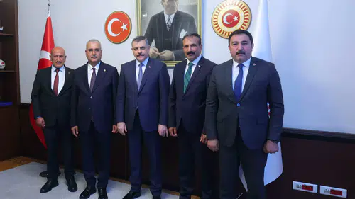 Çorum Heyetinden Bakan Çiftçi’ye Ziyaret