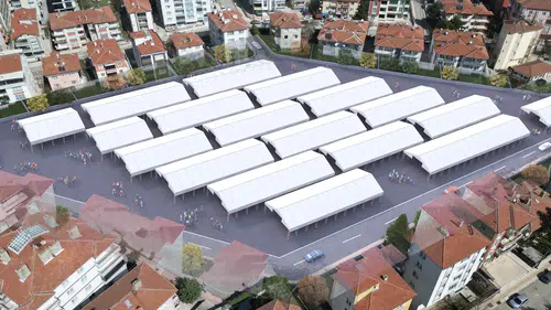 Cumartesi Pazarının Üzeri Kapatılıyor