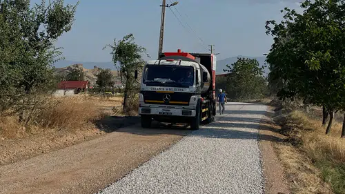 Gökbel Bağları Sathi Kaplama Asfaltla Buluşuyor