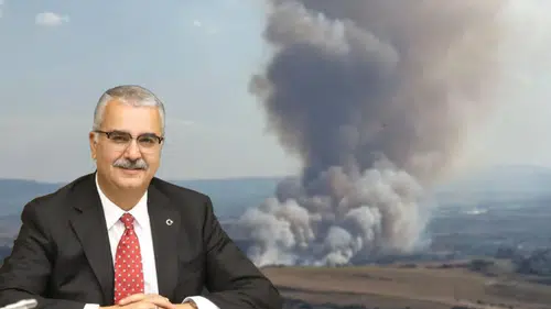 Yaydiğin’deki Yangın İçin Milletvekili Ahlatcı’dan Üreticilere Mesaj Var
