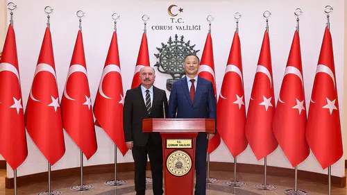 Kırgızistan Büyükelçisi Çorum’daydı