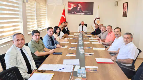 OSB Yönetimi Toplandı